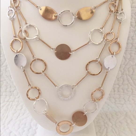 Layering necklace jewelry set - Picture 2 of 3